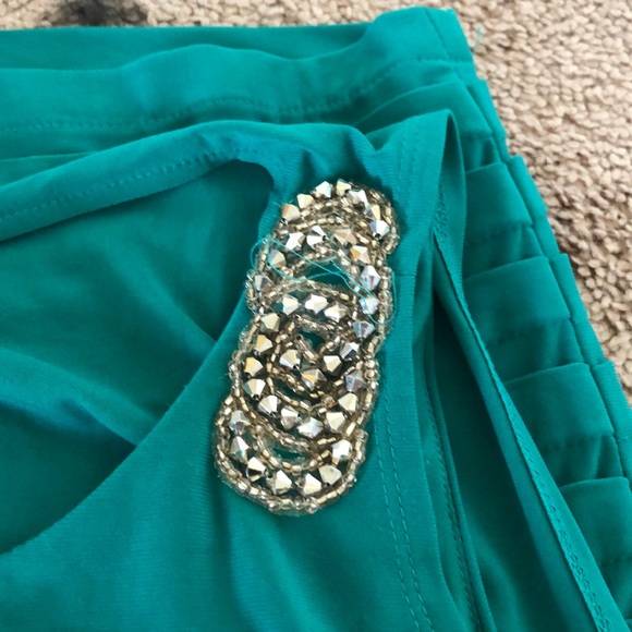 Green dress size 10 - Picture 2 of 4